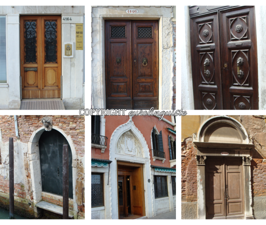 Doors and Doorways in Venice, Italy